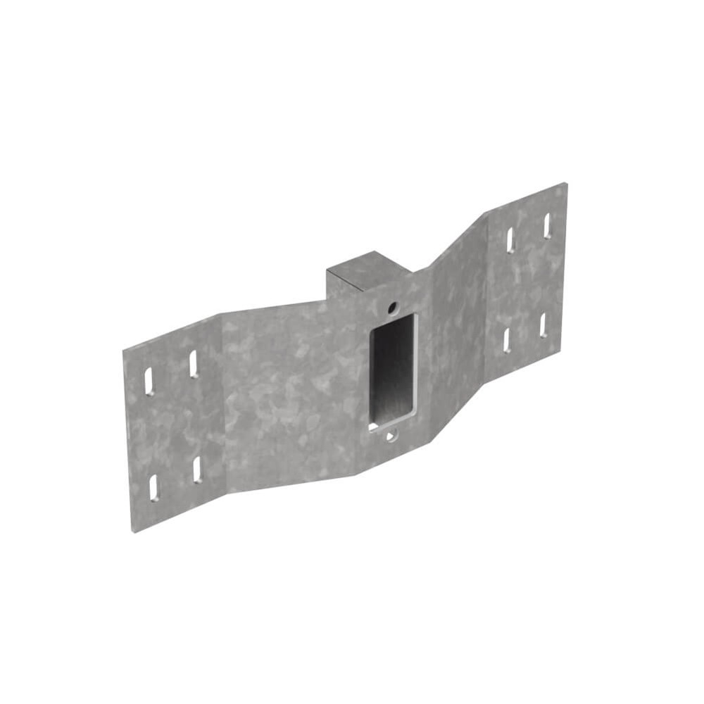 Lock Plate Kit for use with Sliding Gate For Fixing Lock and Keep