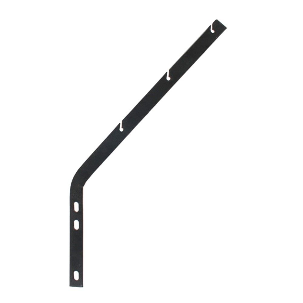 Bent Over Arms - Flat Type Black Coated 730mm (500+230) 3 Lines