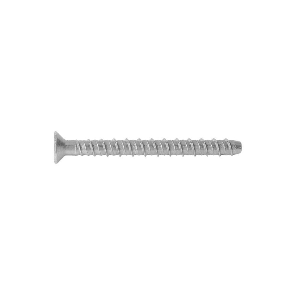 10 x 75mm Countersunk HD Concrete Screw - Zinc Flake