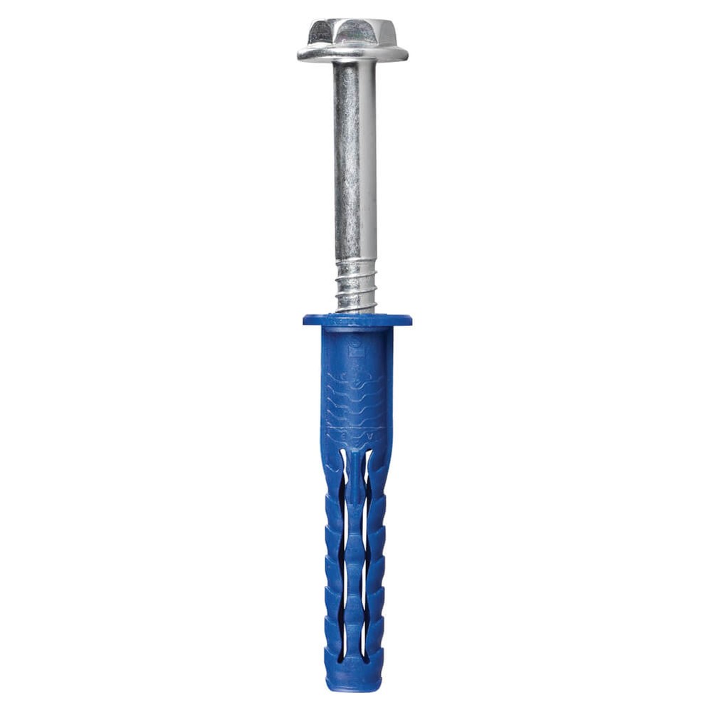 M10 x 60mm Flange Head Hex Screw Frame Fixing - Zinc Plated