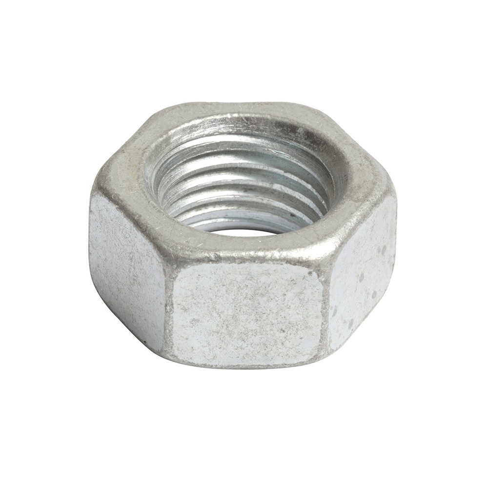 M10 Galvanised Full Hex Nut