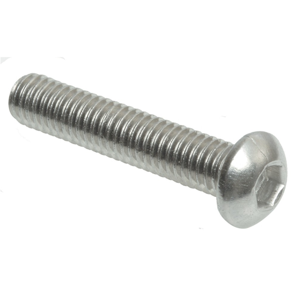 M4 x 20mm A4 Button Head Bolt - 316 Stainless Steel