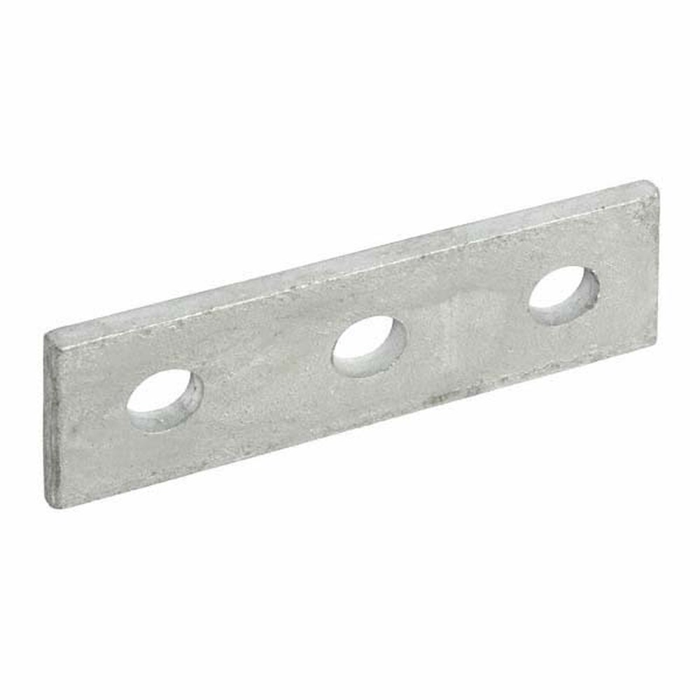 126 x 40mm 3-Hole Plate for Universal Strut / Channel Support System - PCB103