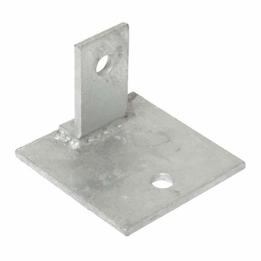 100 x 100mm Single Fix Base Plate for Universal Strut / Channel Support System - PCB134