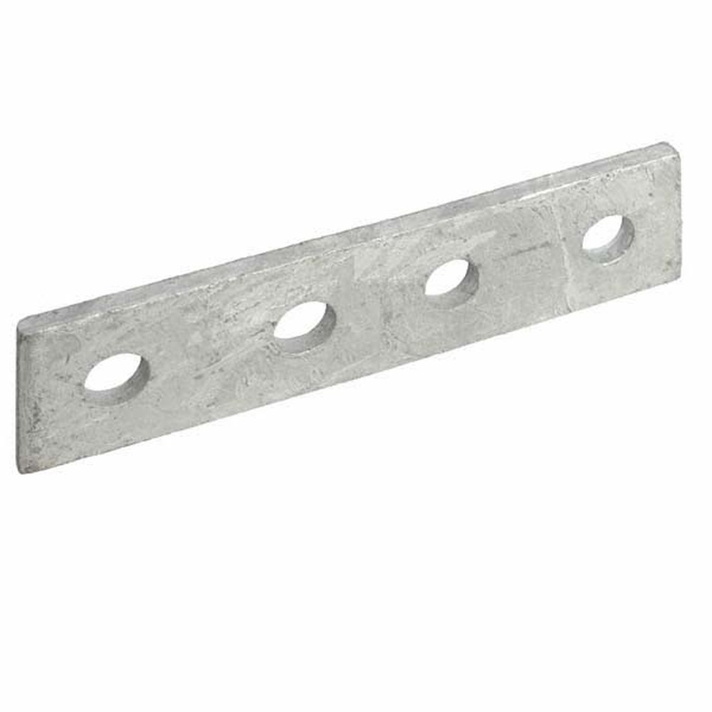 168 x 40mm 4-Hole Plate for Universal Strut / Channel Support System - PCB104
