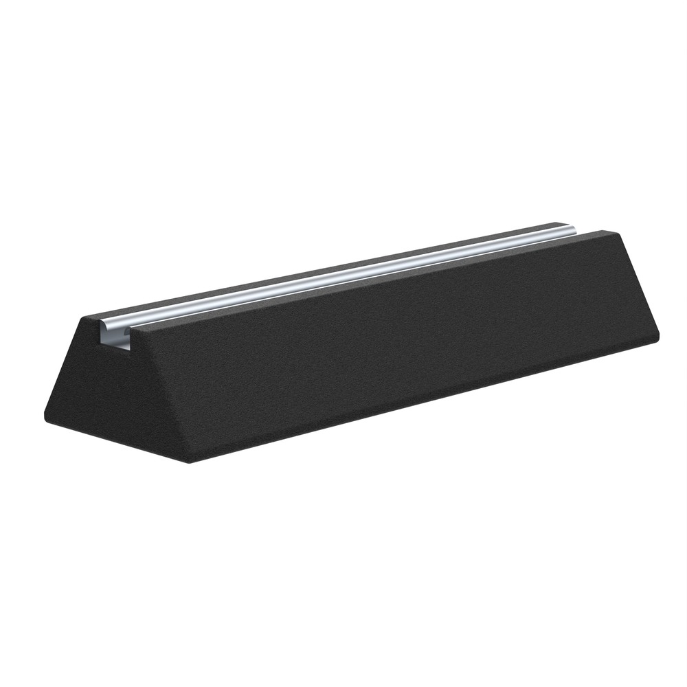 600 x 185 x 100mm Heavy Duty Rubber Foot for Universal Strut / Channel Support System