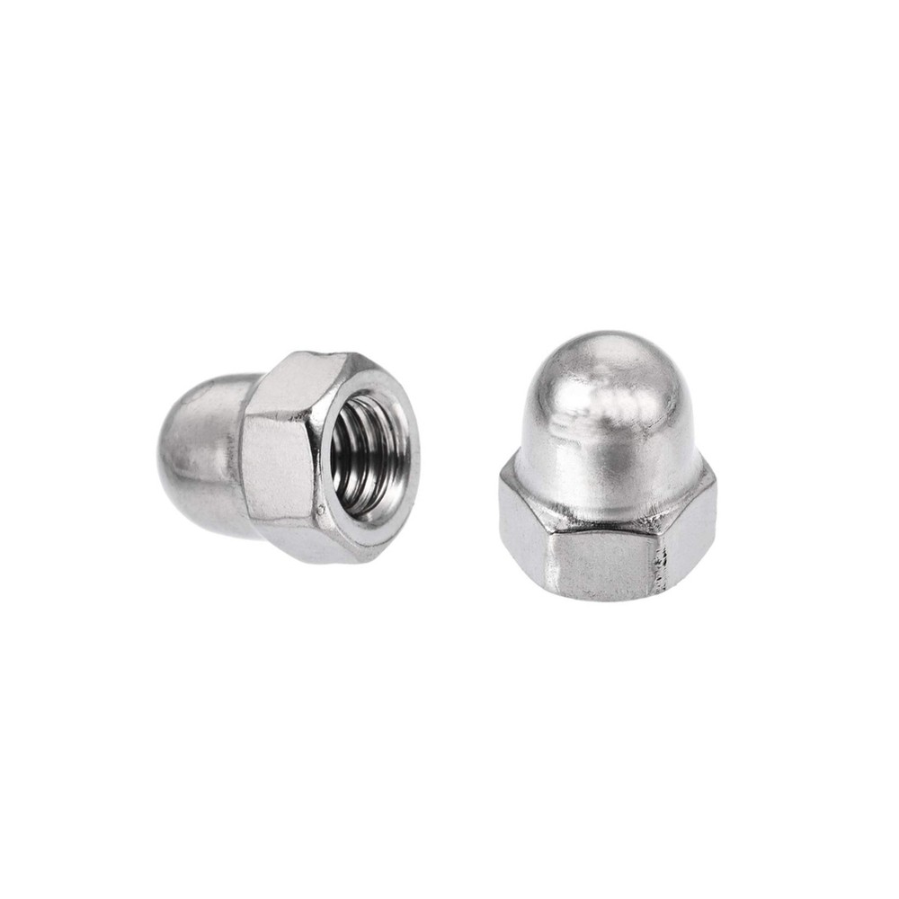 M16 Domed Head Hex Nut - Bright Zinc Plated 8.8