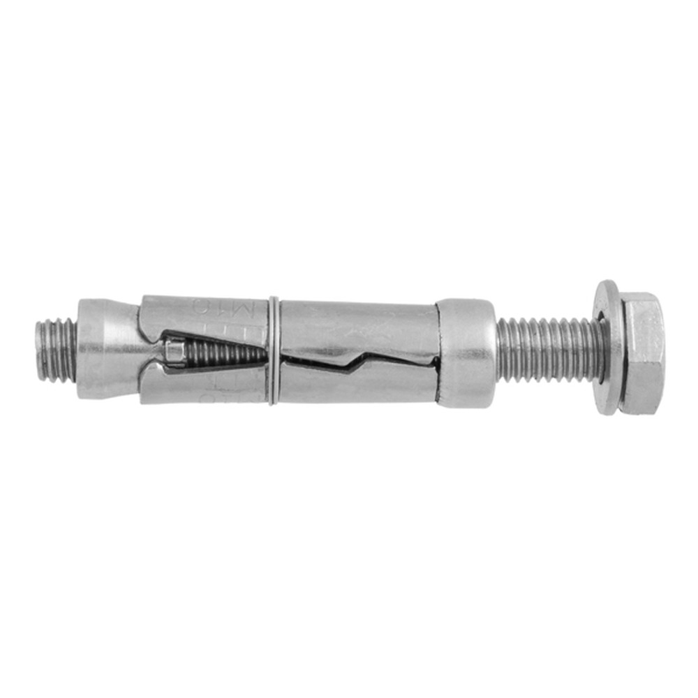 M10 x 90mm Loose Bolt With Shield Anchor Bright Zinc Plated - Rawlplug