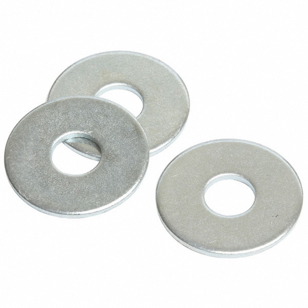 M10 Steel Penny Washers / Repair Washers (x100 Qty) - Bright Zinc Plated