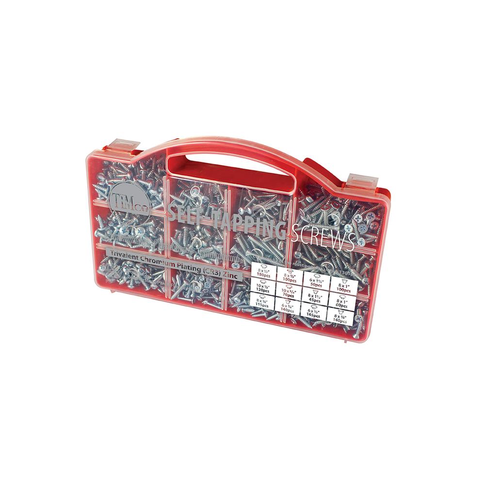 Timco Assortment of Self Tapping Screws - F H Brundle
