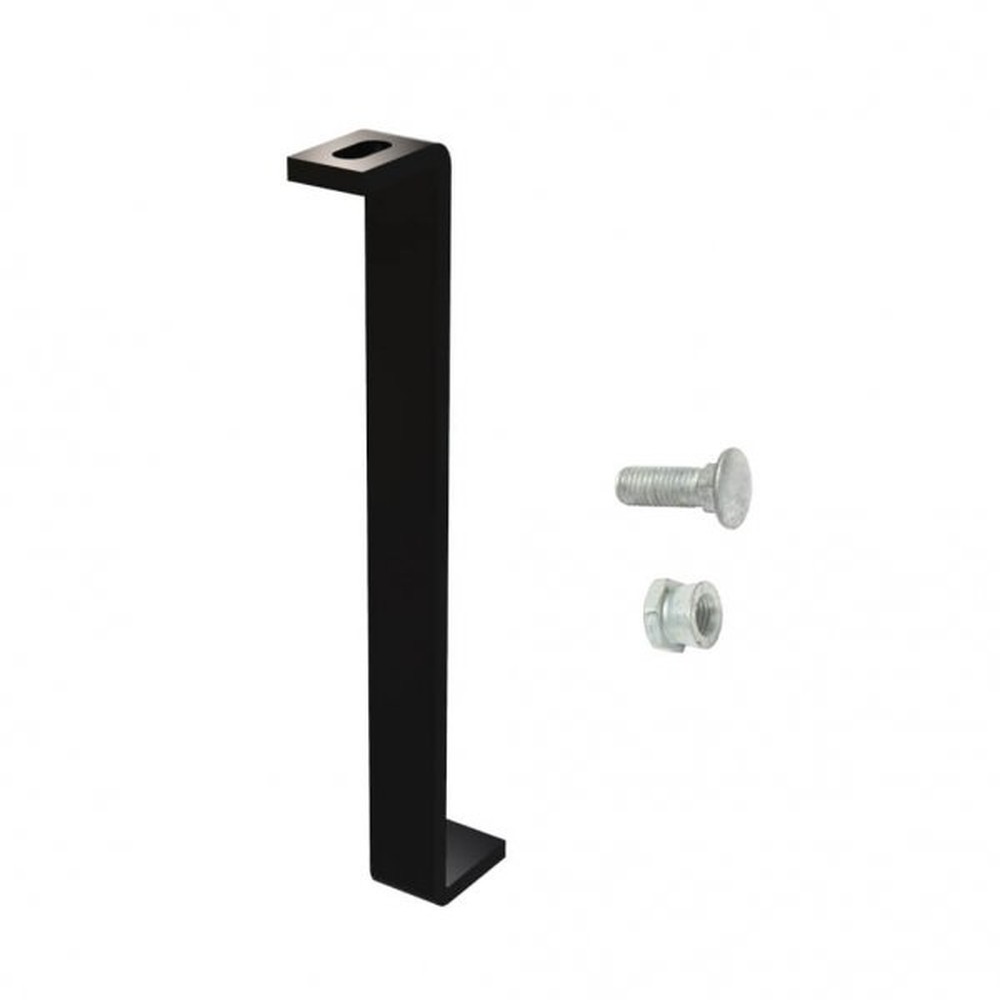Powder Coated Support Foot - L 300mm With Fixings