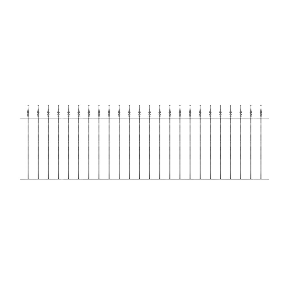 Galvanised Forest Railhead Panel H 1200 x W 2750mm