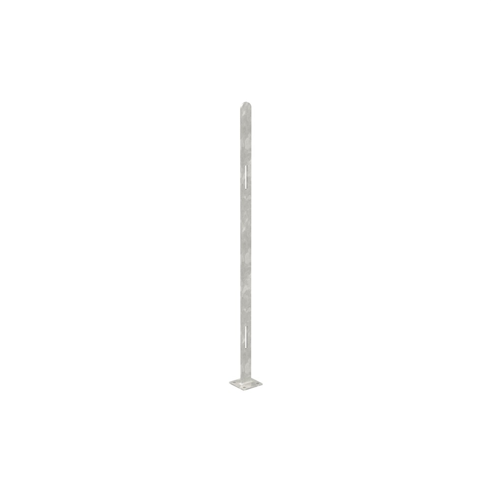 1200mm High Bolt Down Post - 50 x 8mm Galvanised - No Cleats & Fittings