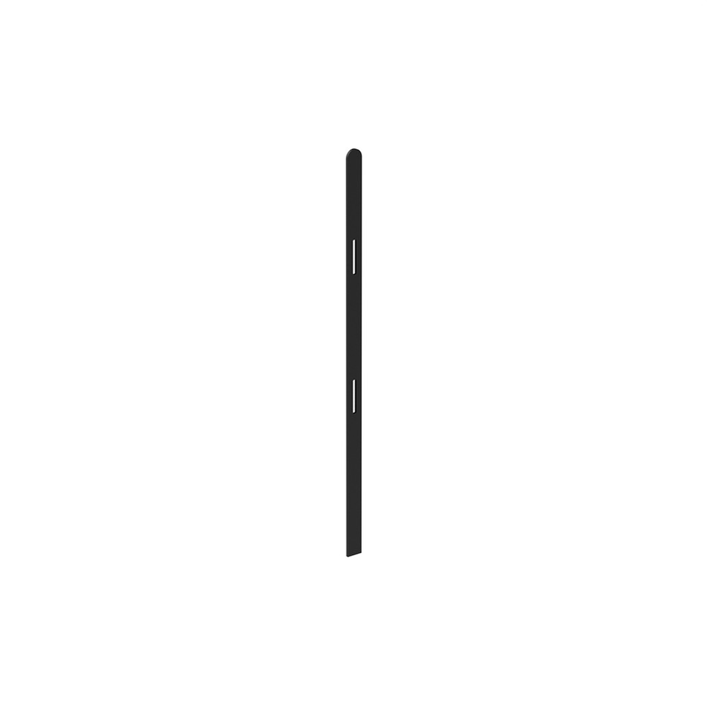 900mm High Concrete In Post - 50 x 8mm Black - No Cleats & Fittings
