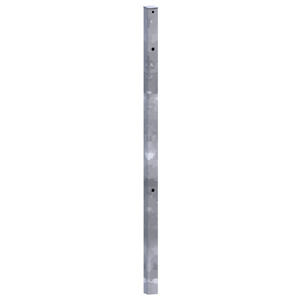 Galvanised 1200mm High Concrete In Post - No Cleats & Fittings