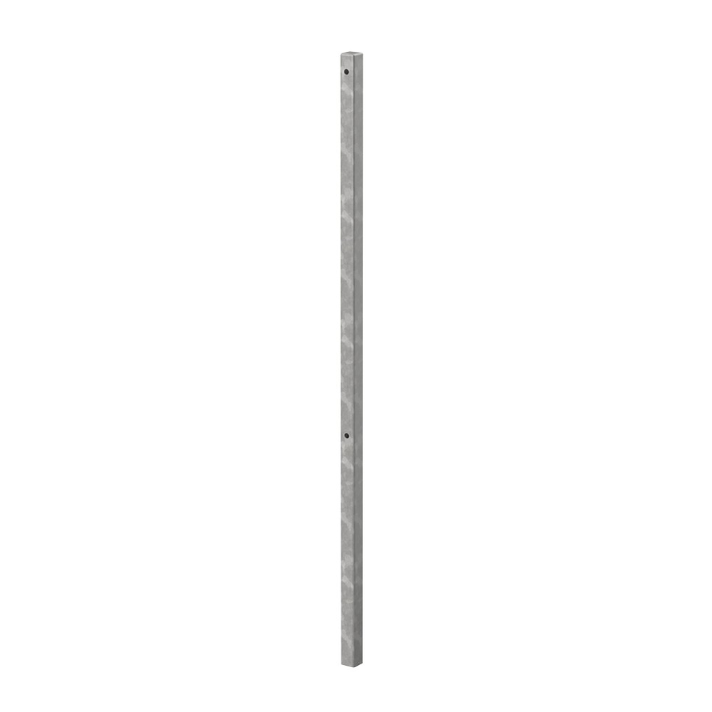 Galvanised ROSPA Fence Post Concrete In 1200mm H - 50mm Box Section 1805mm OA