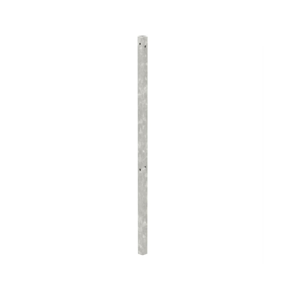 Galvanised 1050mm High ROSPA Concrete In Corner Post No Cleats & Fittings