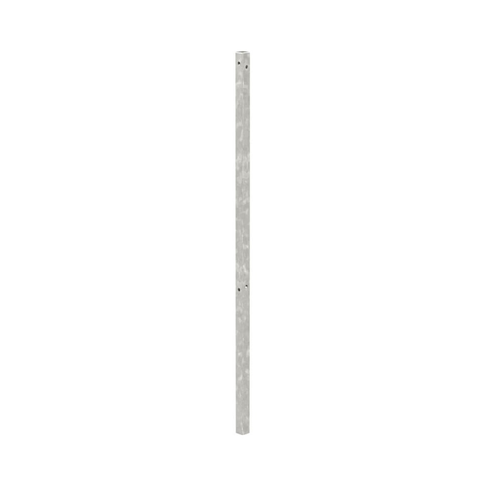 Galvanised 1250mm High ROSPA Concrete In Corner Post No Cleats & Fittings