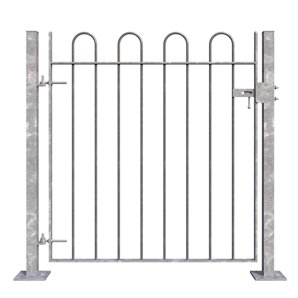 Galvanised Single Leaf Gate 12 x 900mm Bolt Down