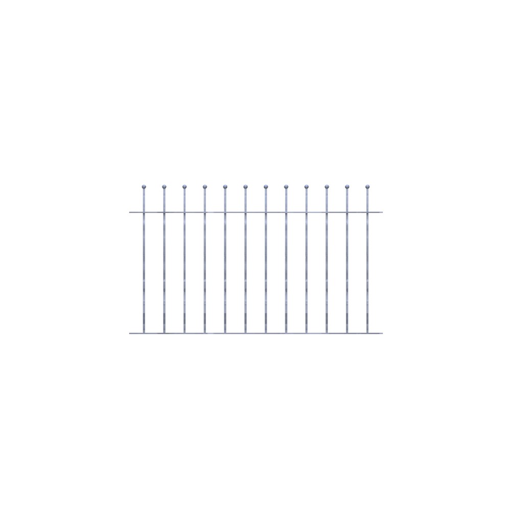 Sphere Top Half Panel H1200 x W1405x12mm Galvanised