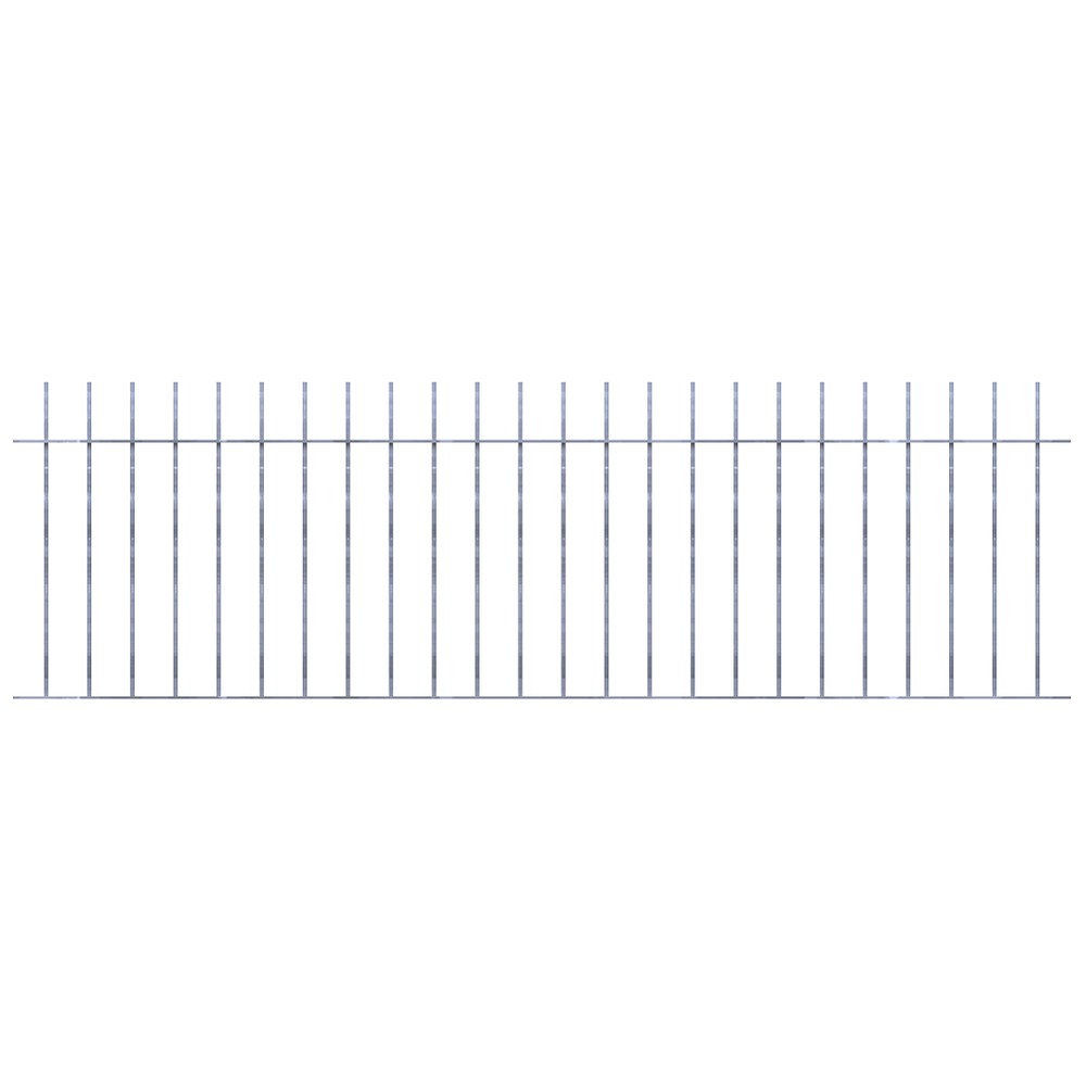 Galvanised Vertical Bar Panel H 900 x W 2750 x 12mm Bar