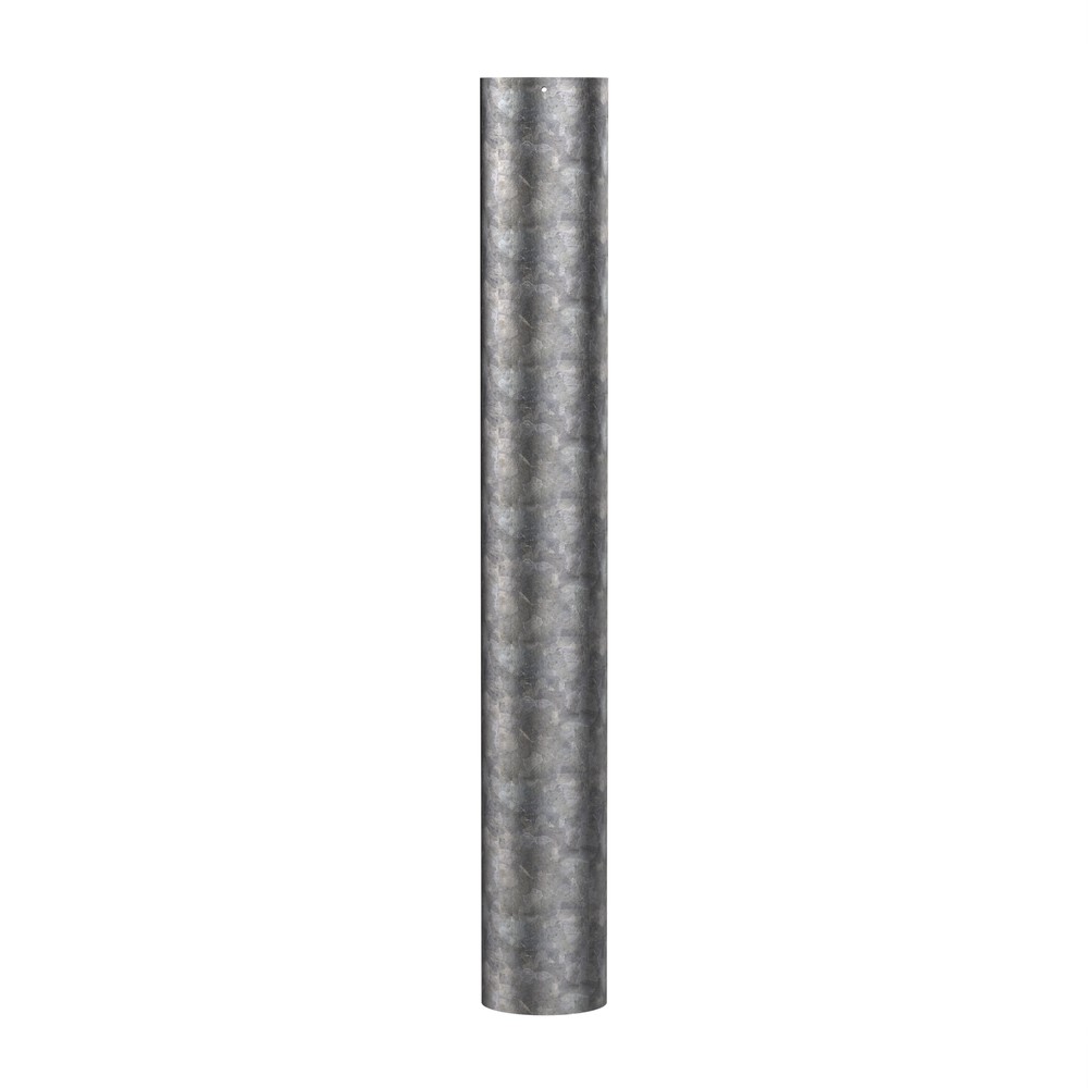 1.2m High Steel Bollard - 1600 x 219mm Concrete in - Hot Dip Galvanised