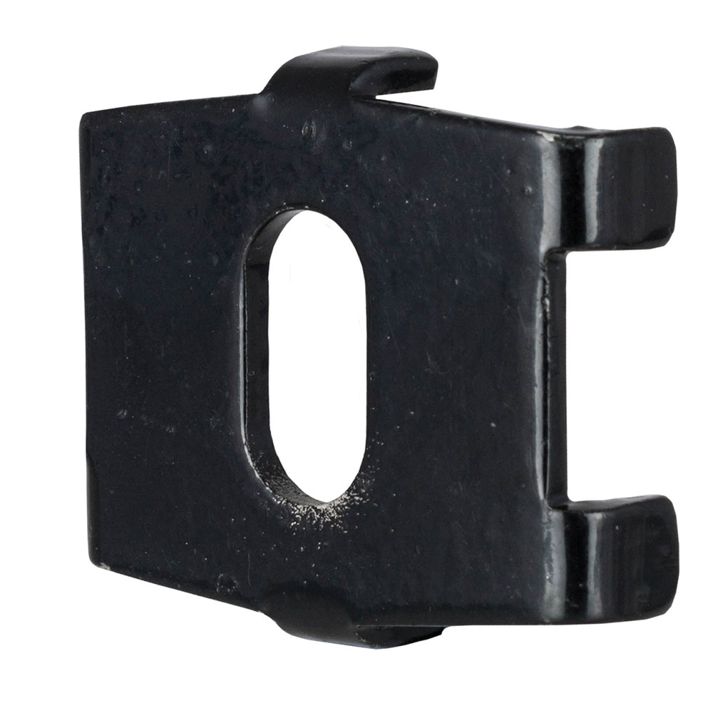 Large Mesh clip for 868 mesh Powder Coated Black finish - RAL 9005