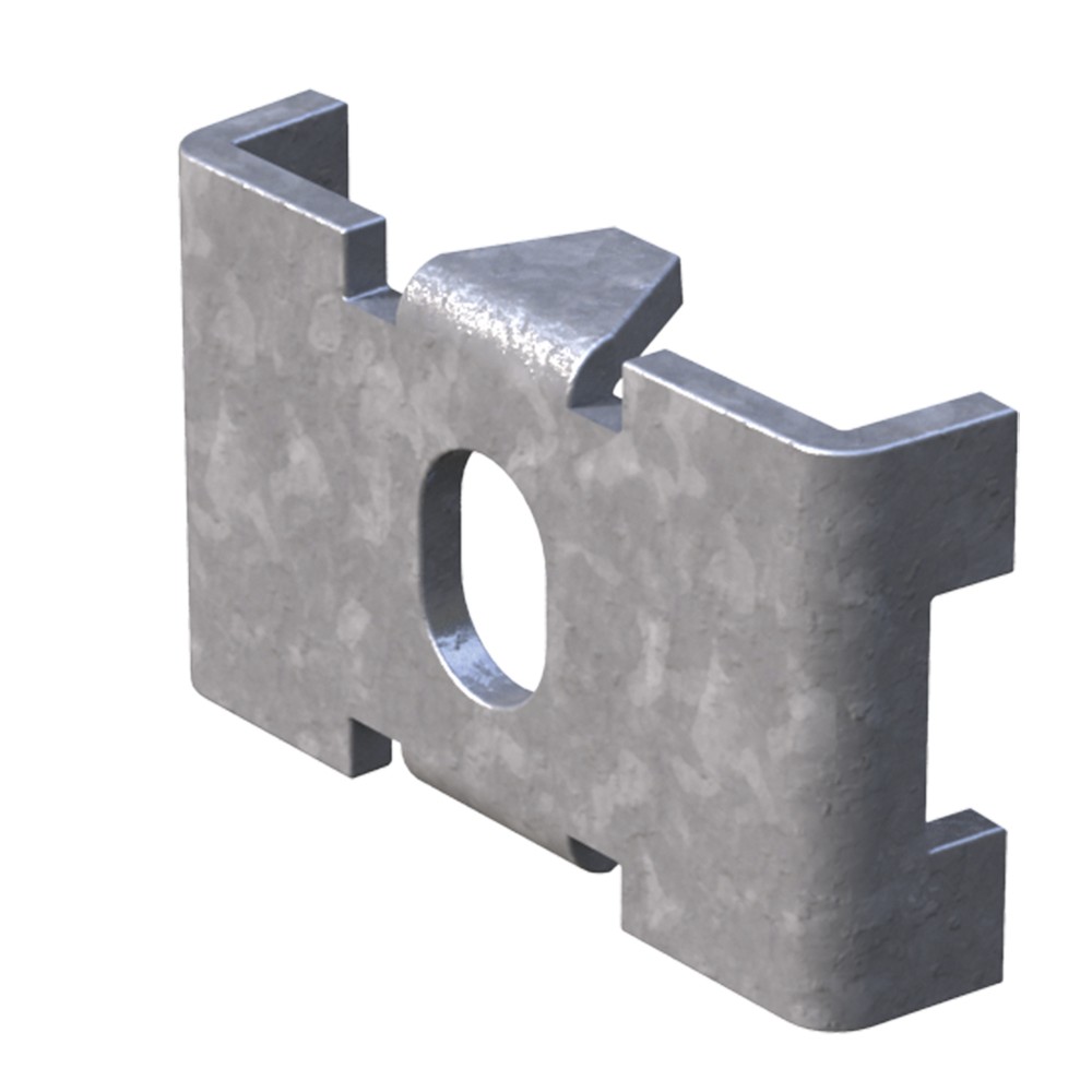 Mesh clip for 656 mesh Galvanised finish