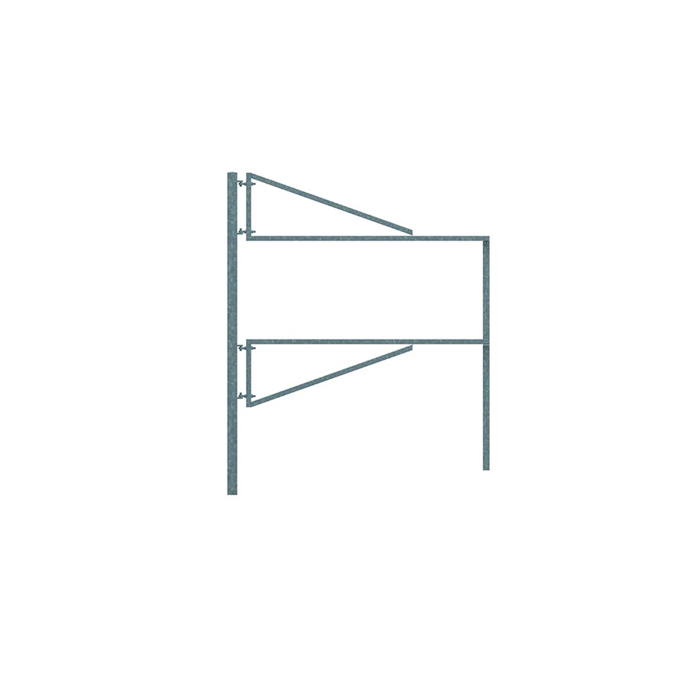 3m Combi Vehicle Barrier Arm Kit HDG Complete with Posts and Eyebolts