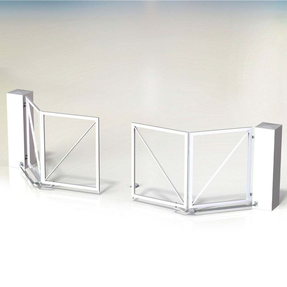 Bi-Folding Double Leaf Gate -Max 6 Metre Twin Drive E-Box