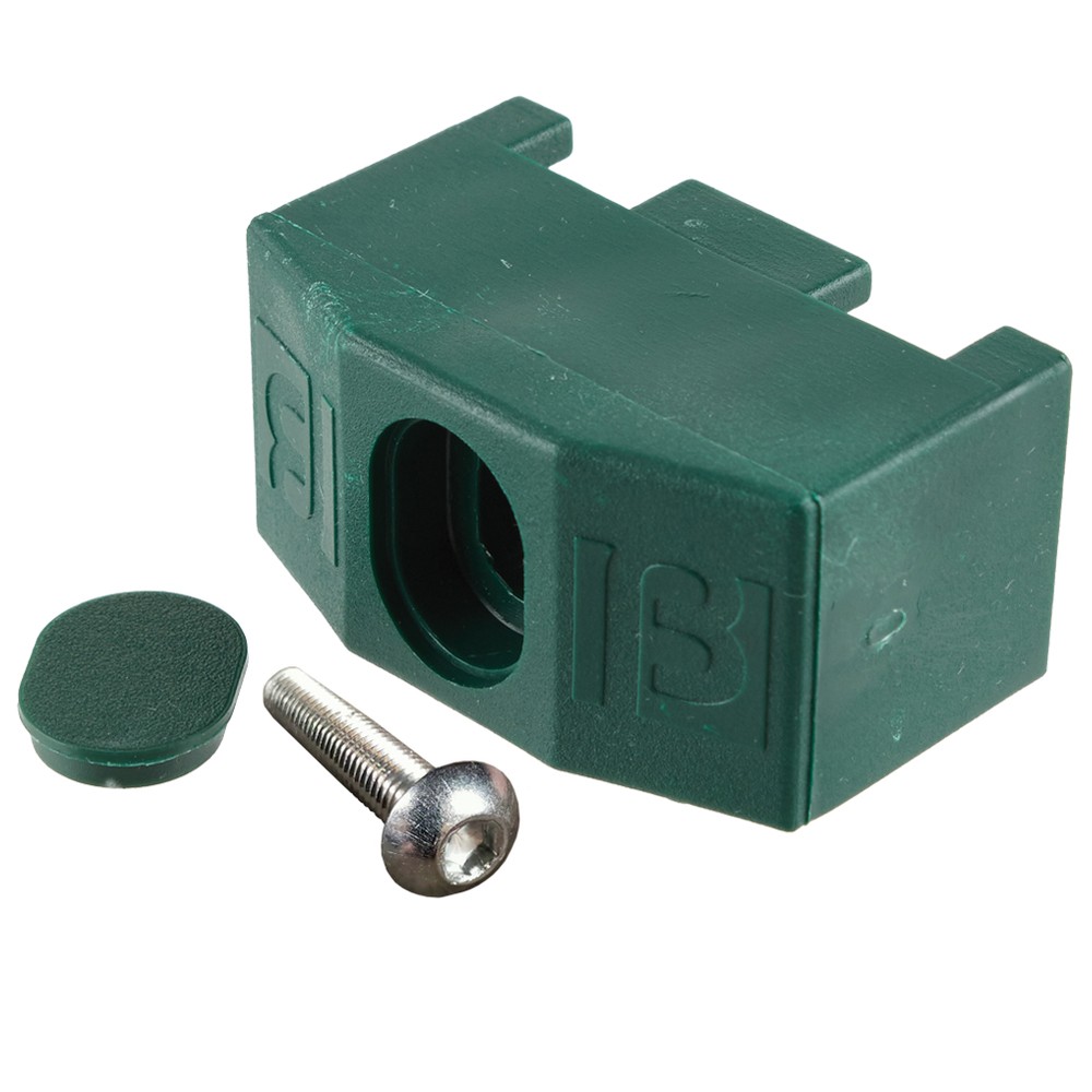 Green 3D Profile - Nylon Bracket (Each)