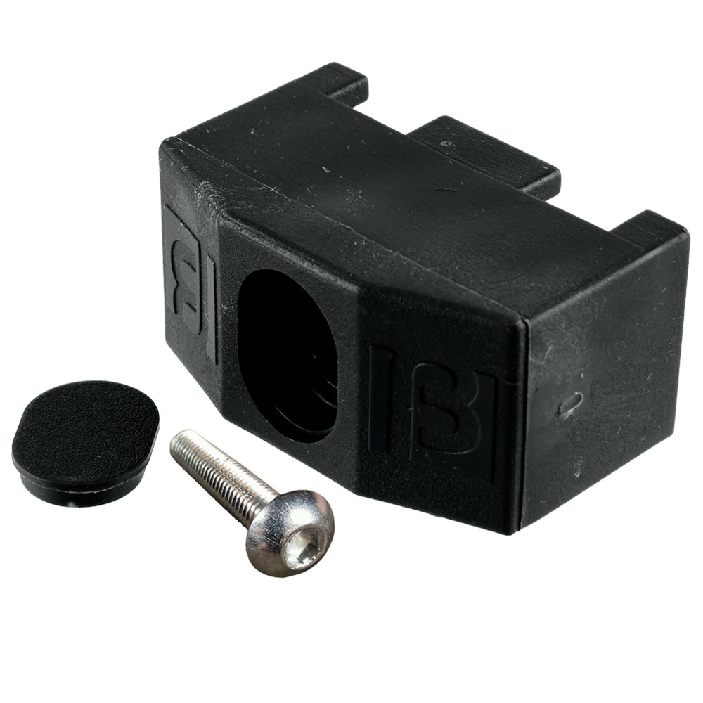 Black 3D Profile - Nylon Bracket (Each)