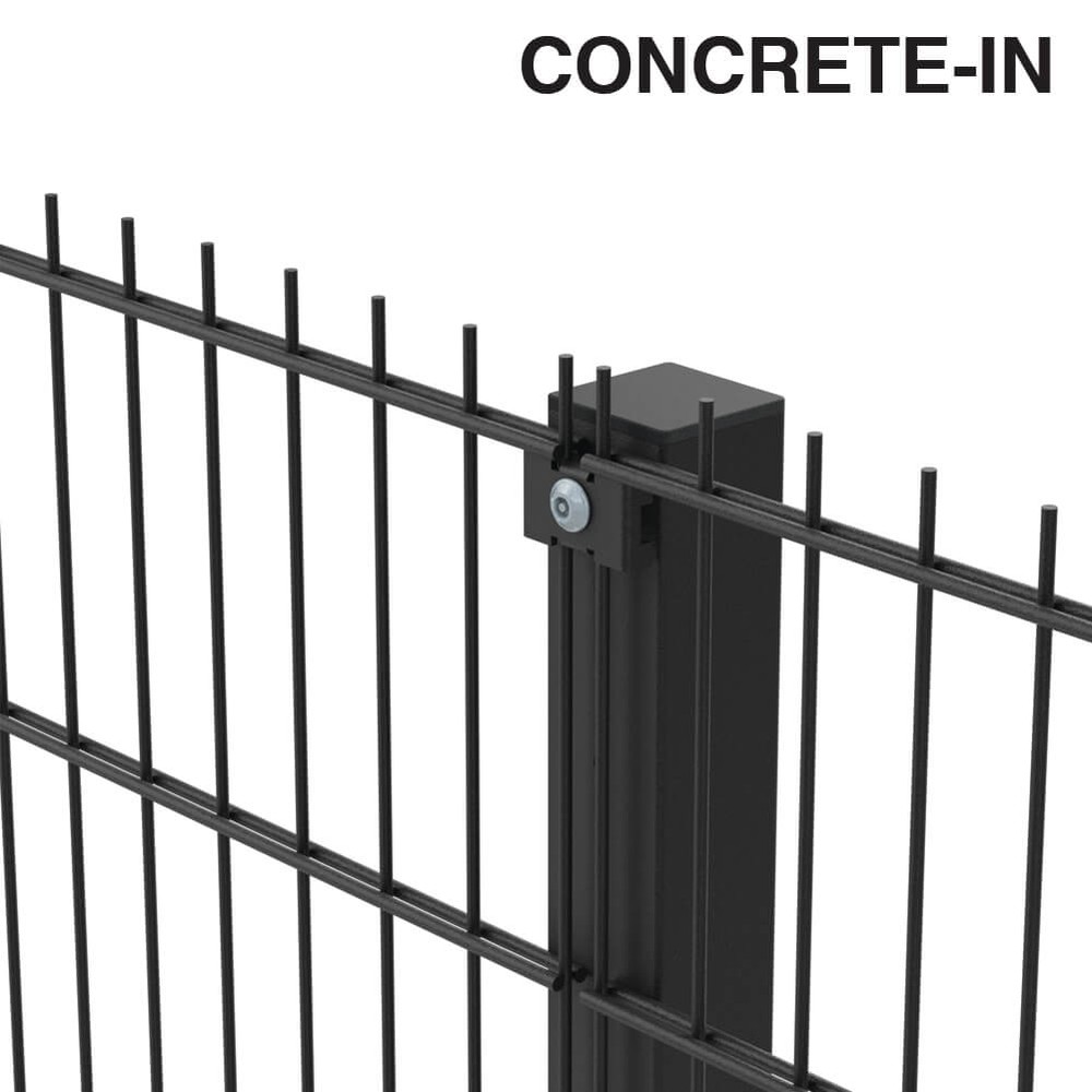 Black Nylofor 2D Metre Rate 1830mm High