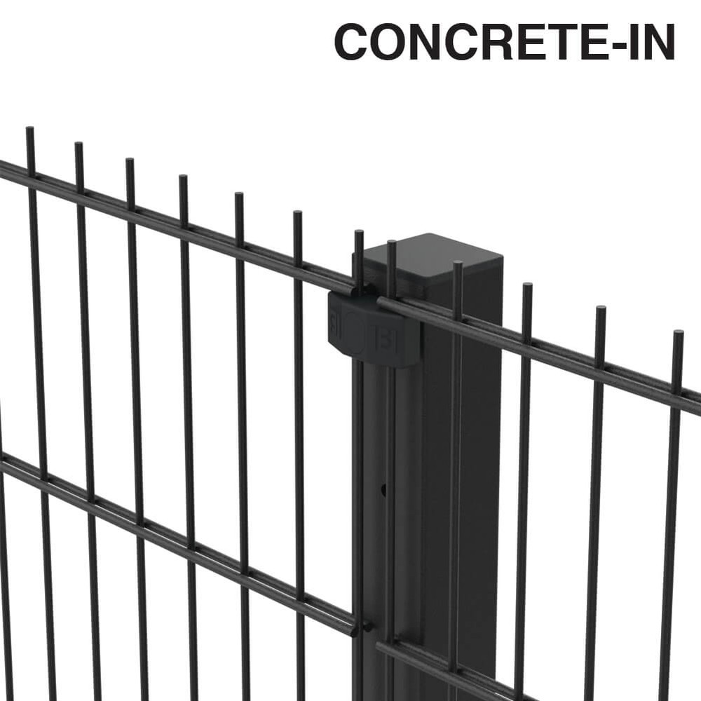 Black Nylofor 2DS Metre Rate 1830mm High Nylofor 2D Super