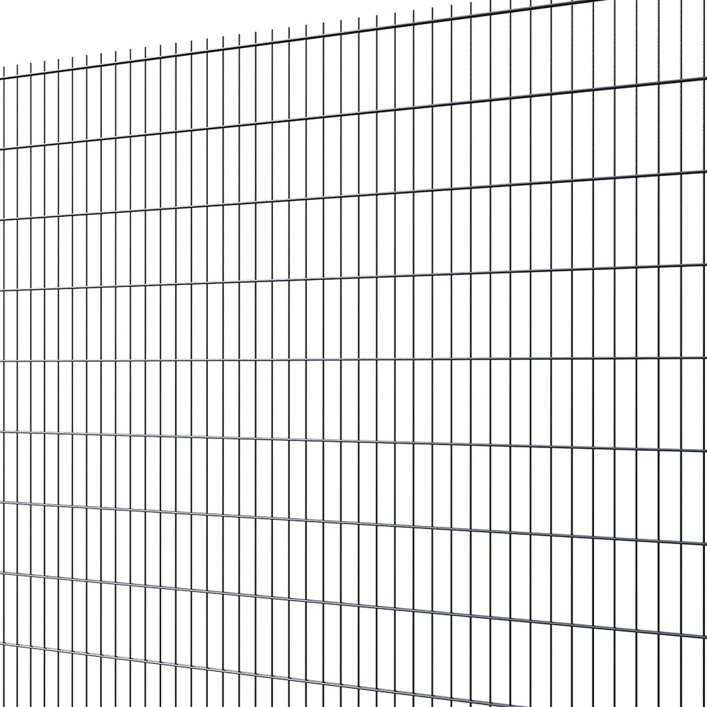 Black Nylofor 2D Super 2030 x 2500mm Fencing Panels