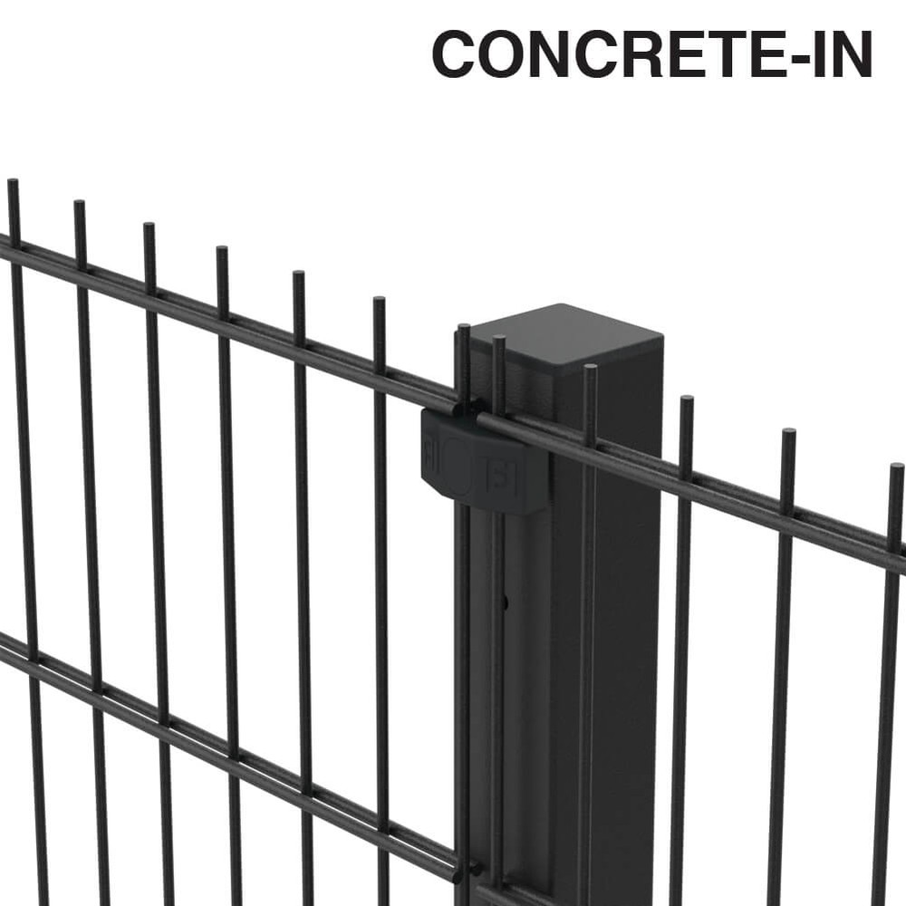 Black Nylofor 2DS Metre Rate 2030mm High Nylofor 2D Super