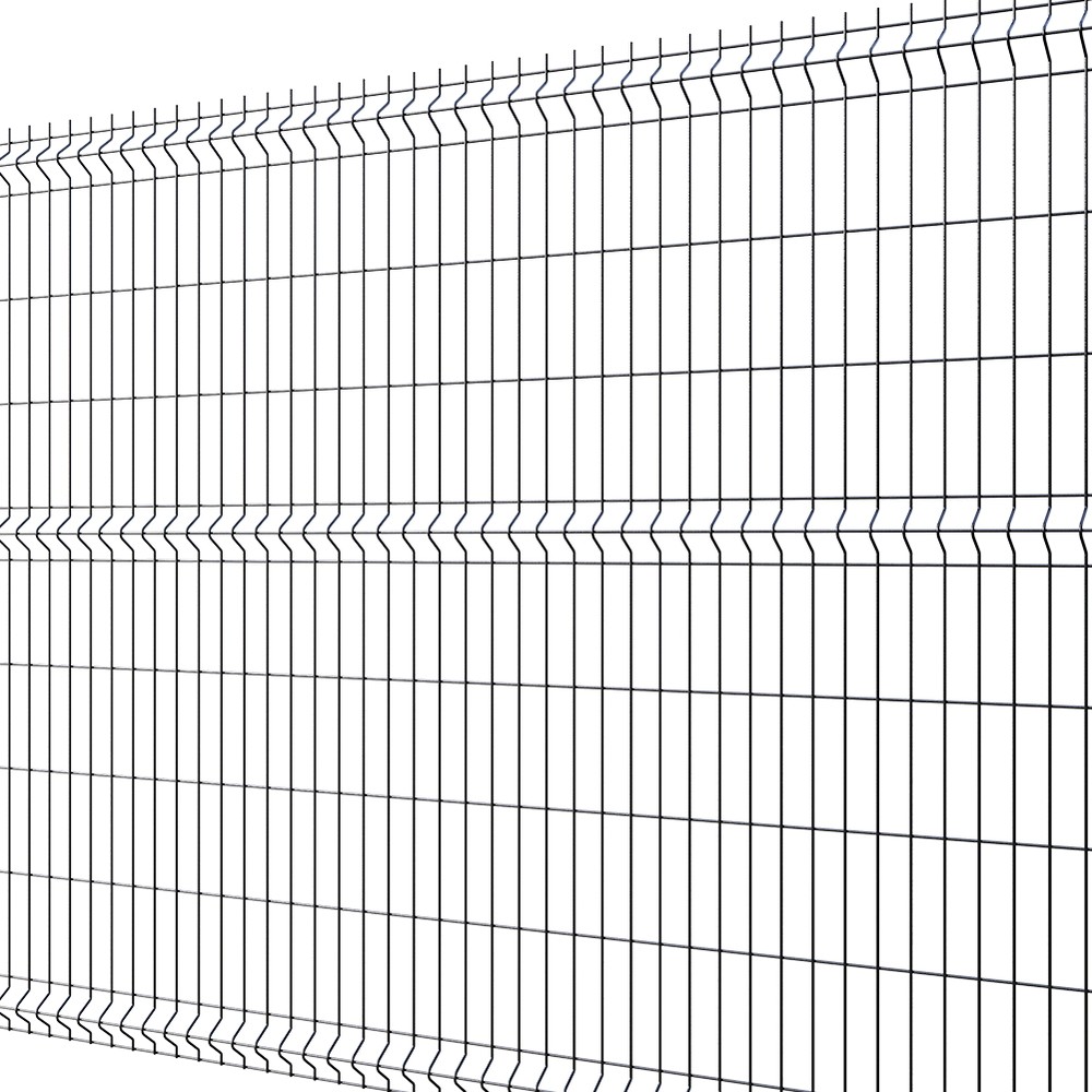 Black Nylofor 3D Fencing 2030 x 2500mm Fencing Panels