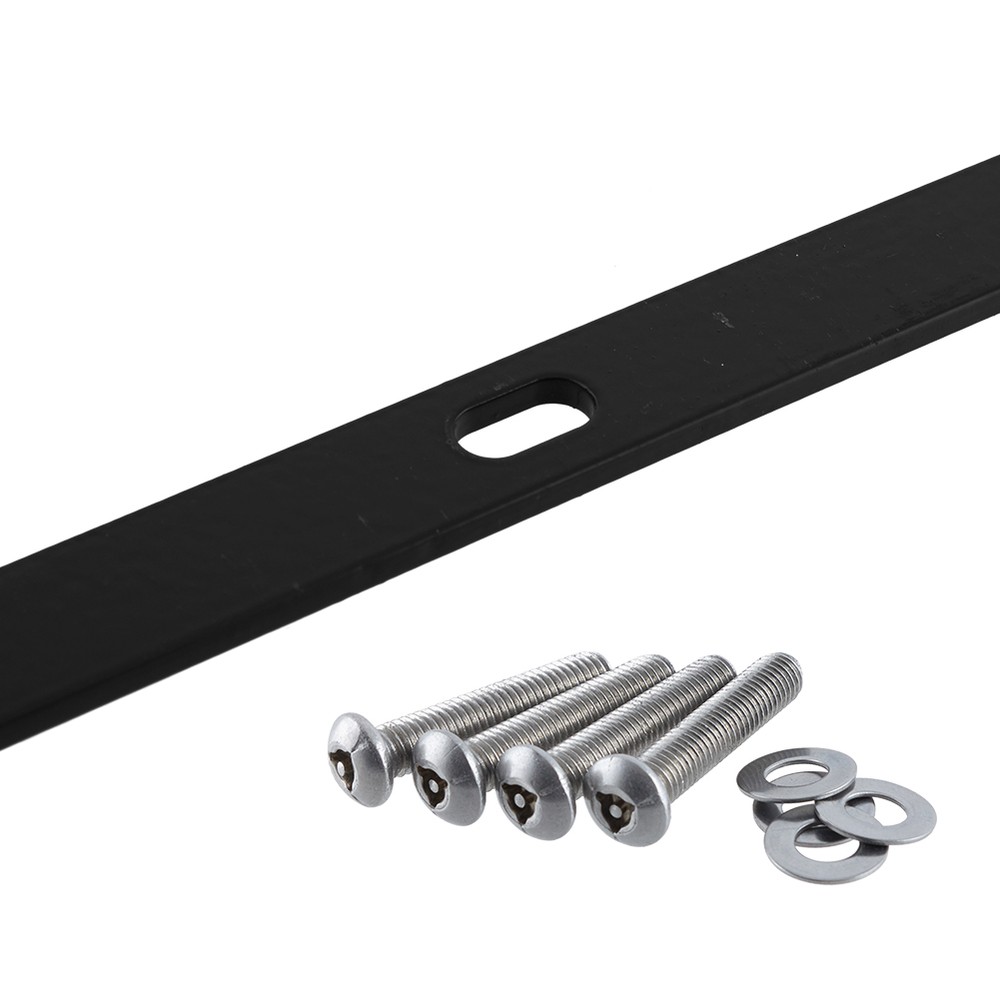 Paladin Fixing Kit for 2.4m Black Fence (each kit = 7 fixings + 1 clamp bar)