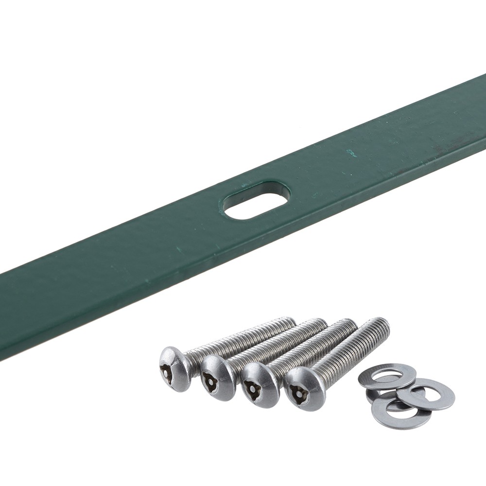Paladin Fixing Kit For 2.4m Green Fence (Each Kit = 7 Fixings + 1 Clamp Bar)