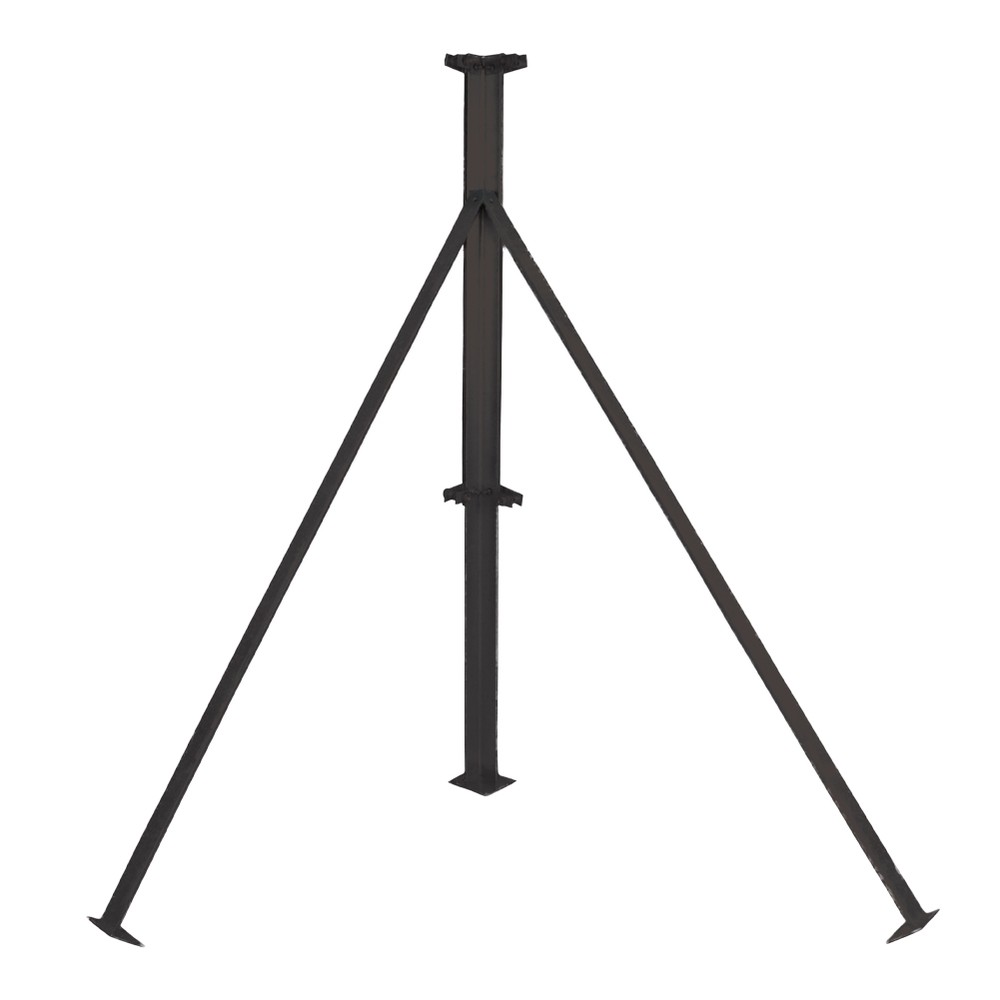 Corner Post For 900mm -RAL 9005 50 x 50 x 6mm - 1.50 Metre Overall