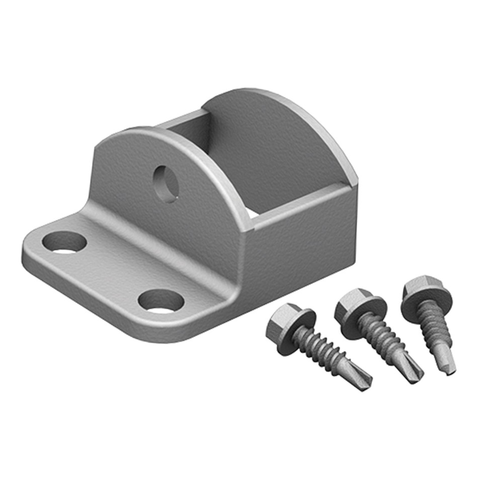 Brackets for Railings (includes screws) 4 Pack - Raw Finish