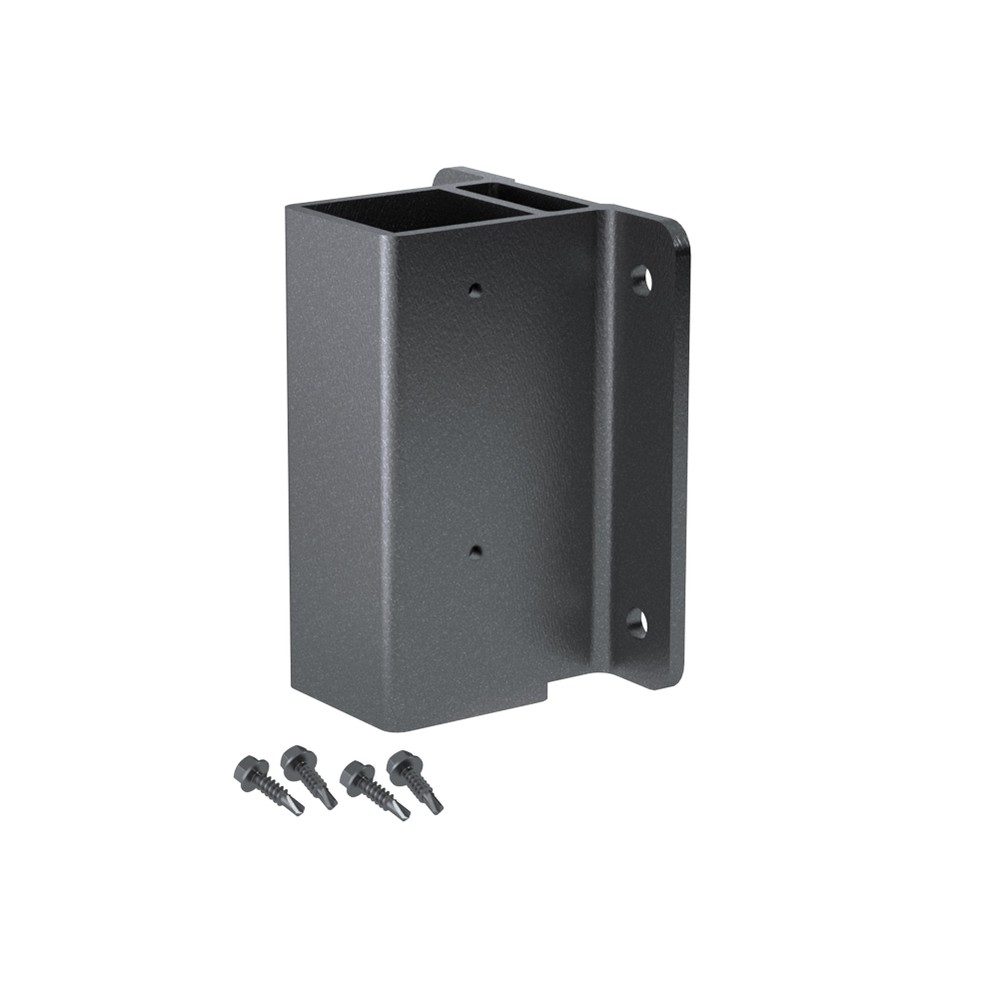 50mm Fascia Mount Bracket Mid Black Sand