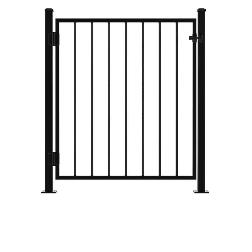 Gate - Bolt Down - 1200mm High Fence Posts, Latch/Catch/Plain Hinges