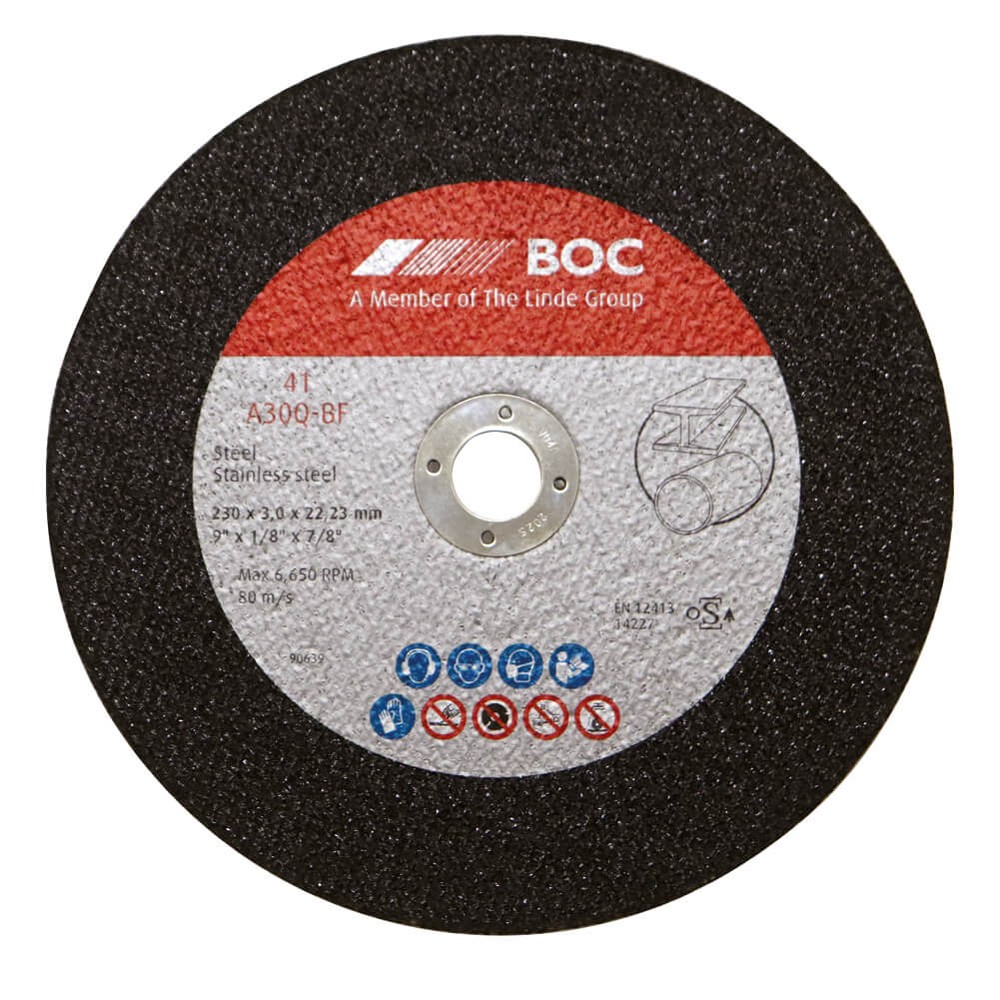 Flat Cutting Disc 230 x 2.5 x 22mm