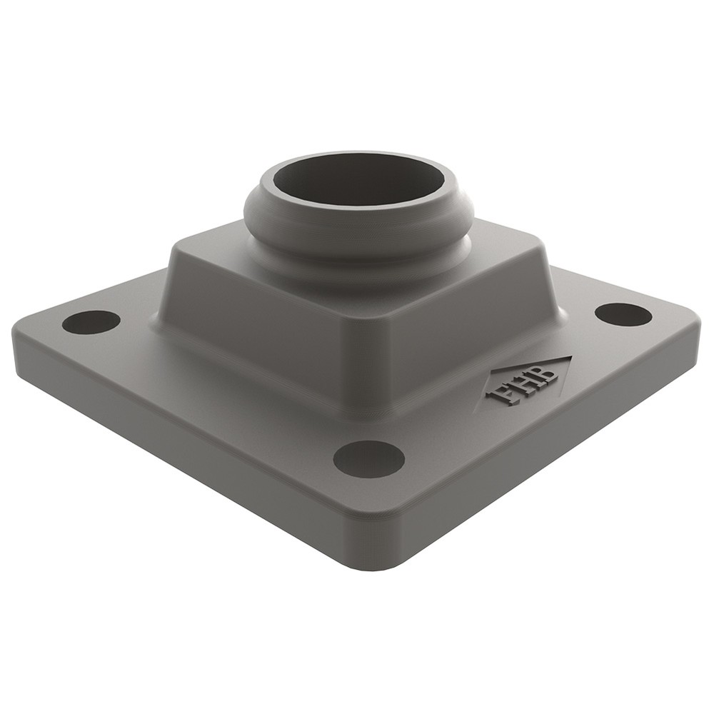 Cast A Rail Base Foot Self Colour Fits 48.3mm Tube