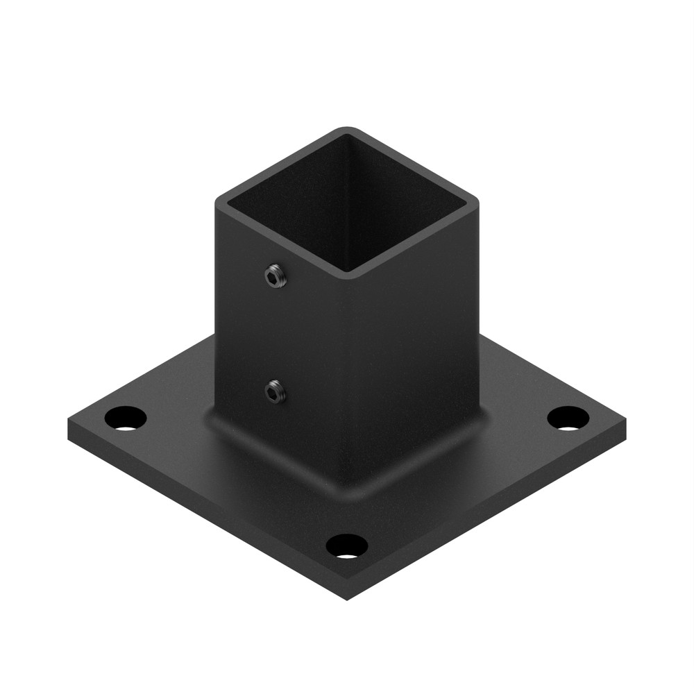 Fortitude Base Foot 50mm (Bolt Fix) Black Sand