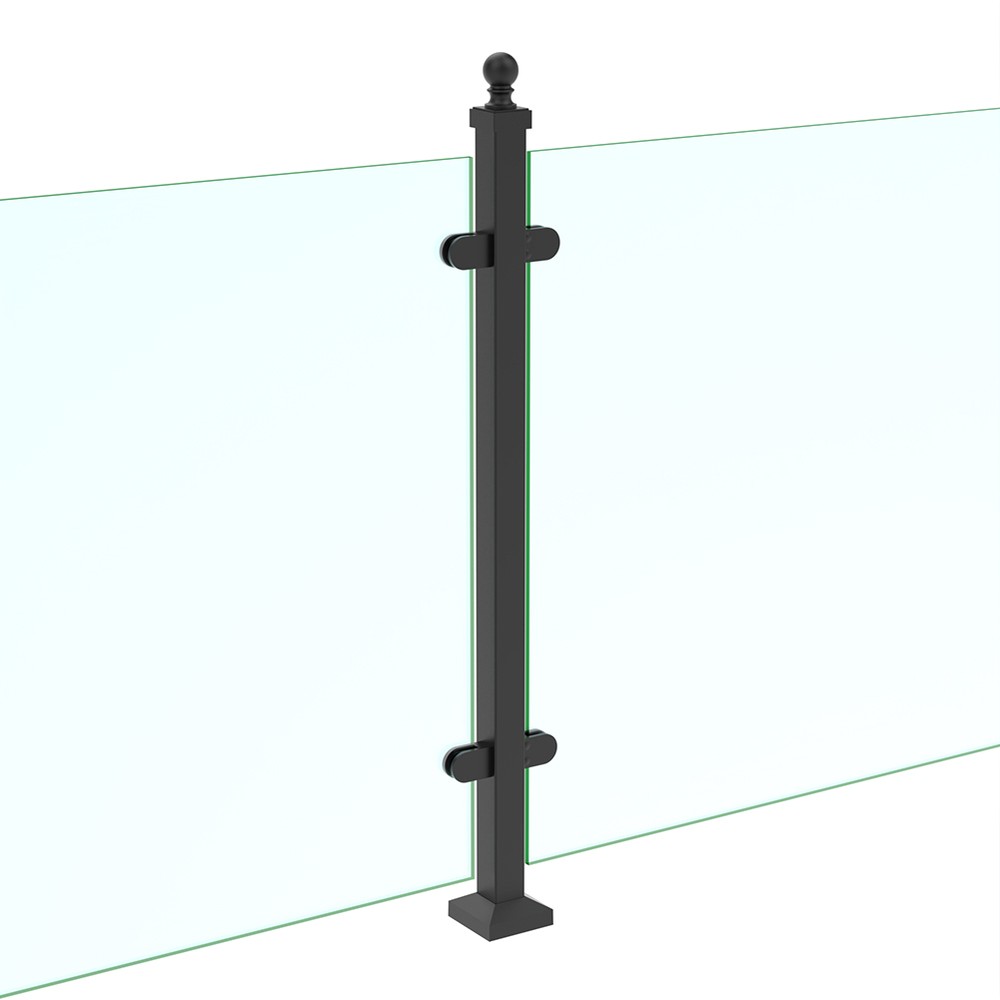 Contemplation With 50mm Posts (Ball Top) Black Sand