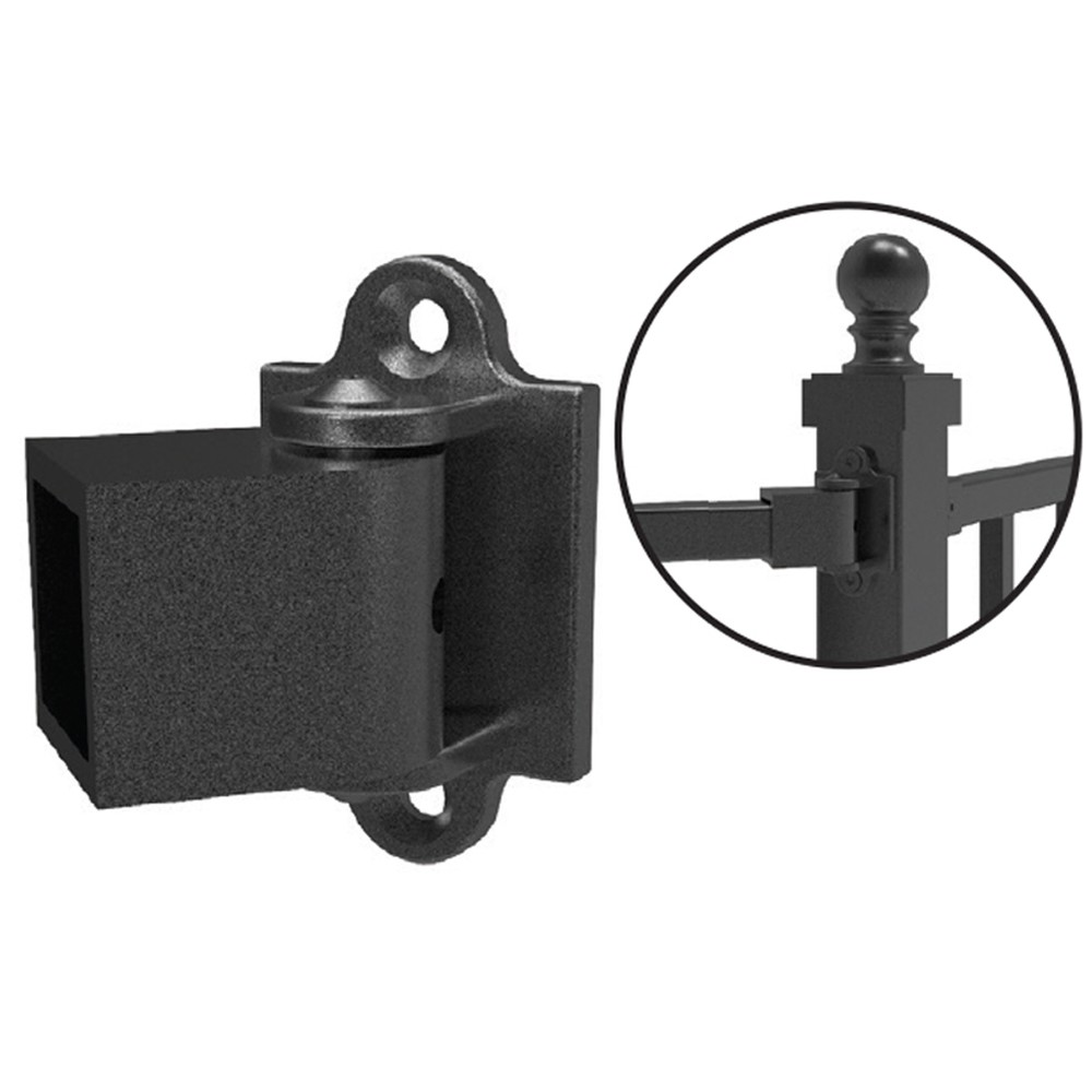 Fortitude 25mm Superior Horizontal Angle Bracket Black Sand x 4 with fixings