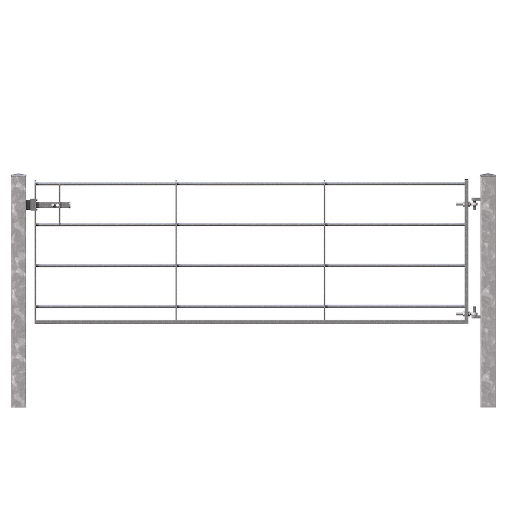 Parkland Driveway Gate 1.0m H x 3.0m W Galvanised Finish