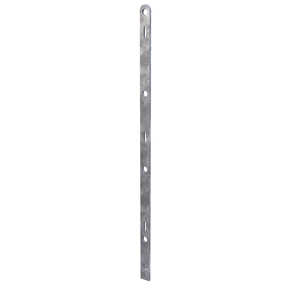Parkland Fence End Bar Galvanised 1000mm Long 40 x 8mm Flat Bar